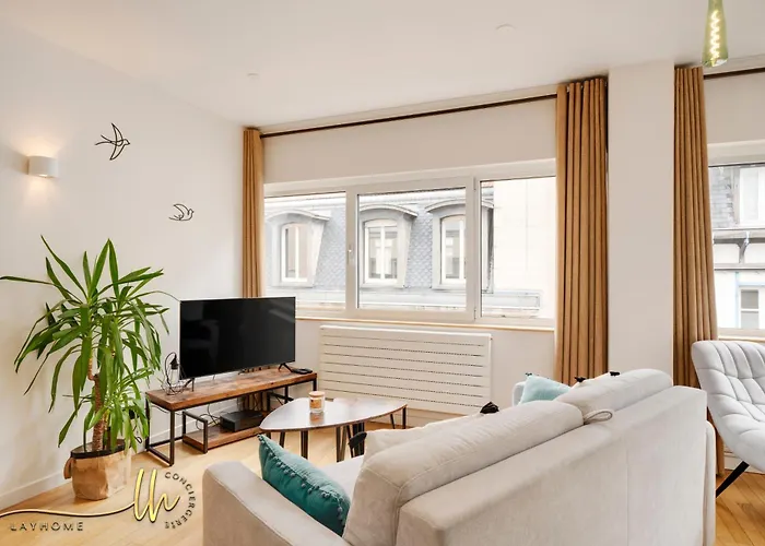 Chaleureux, Lumineux Et Confortable F2 Renove En Plein Coeur De Apartment